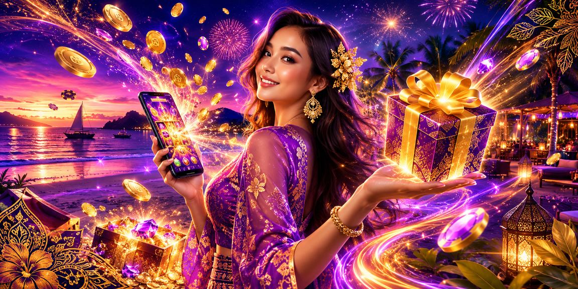 Pemain di Langkawi mengakses permainan slot dalam talian dengan tawaran promosi bonus deposit